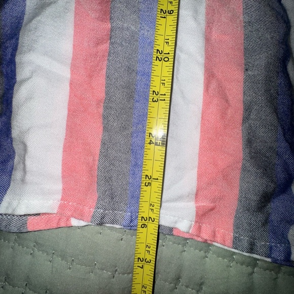 Ruby Rd Striped Button-Up Shirt. Flowy size Petite XL. VGUC - Picture 9 of 9